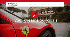 Desktop Screenshot of highitaly.com
